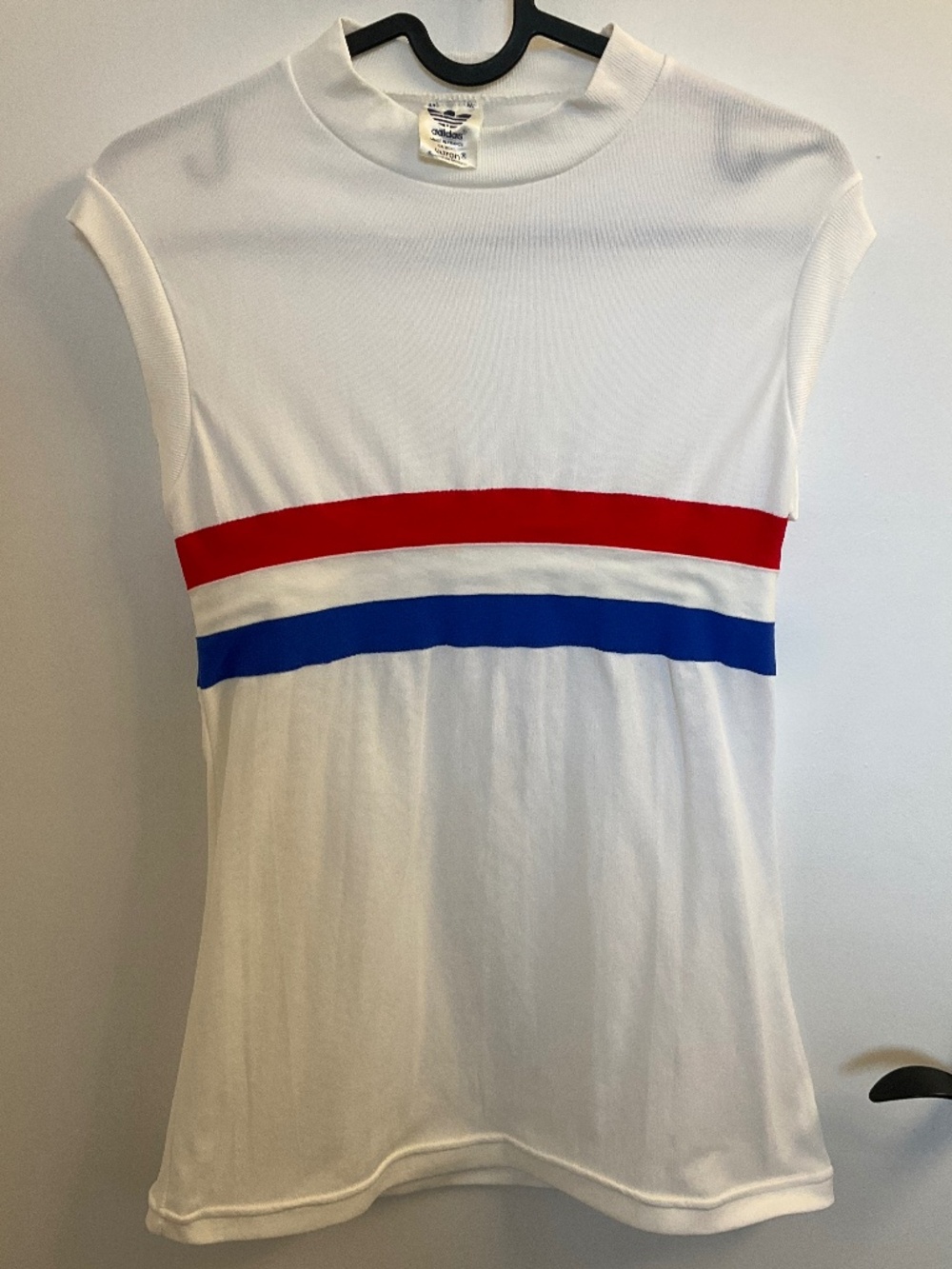 Vintage 1970’s ULTRON by Monsanto Adidas collectible sleeveless top, medium